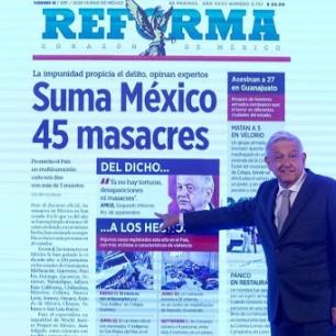 AMLO y el crimen, “amenazas contra libertad de prensa en México”