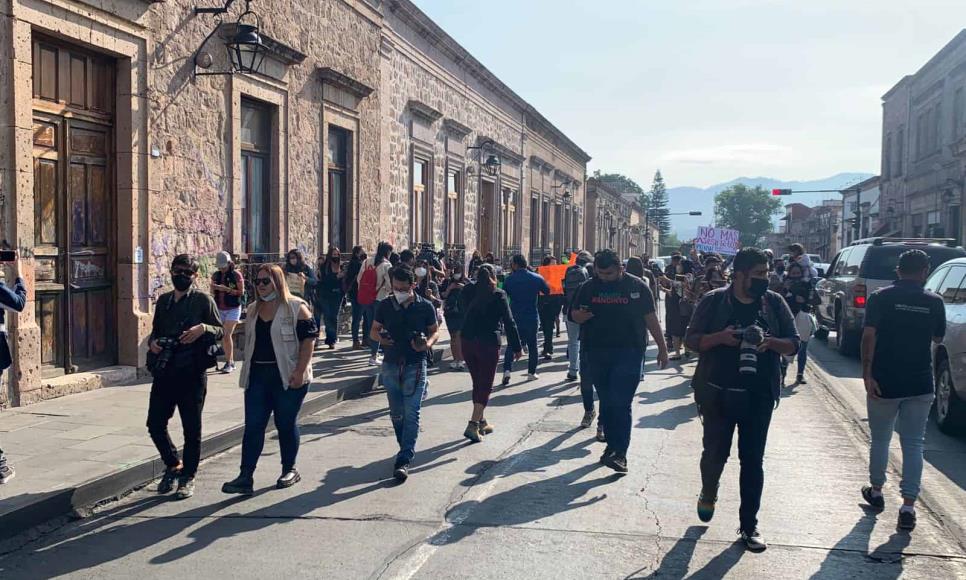 “¡Presente!”: pasan lista a periodistas asesinados en Michoacán