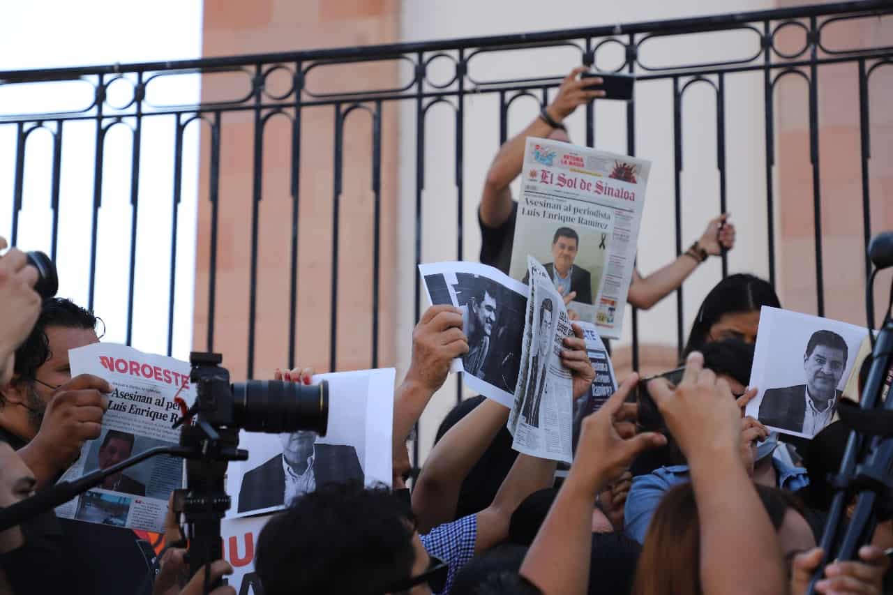Repudian periodistas asesinato de Luis Enrique Ramírez en Sinaloa