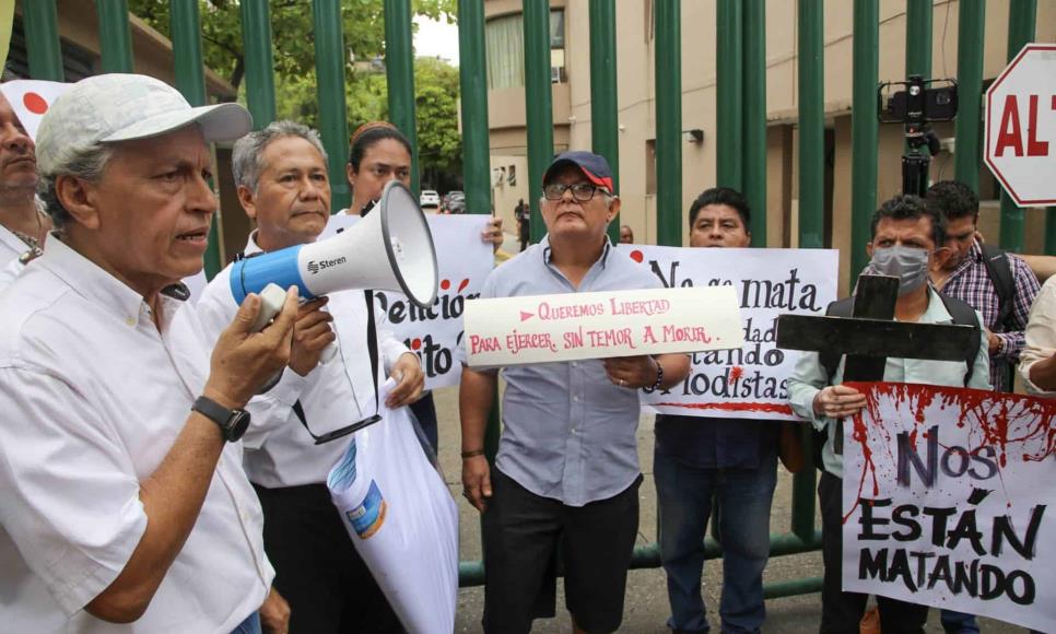 Periodistas de Acapulco y la SIP protestan por asesinato de Nelson Matus
