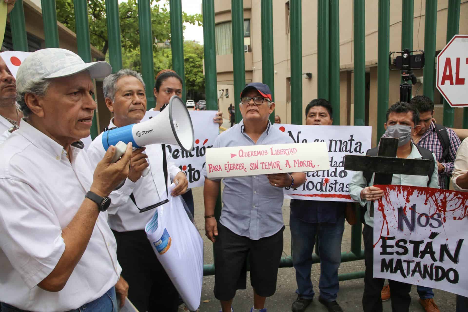Periodistas de Acapulco y la SIP protestan por asesinato de Nelson Matus