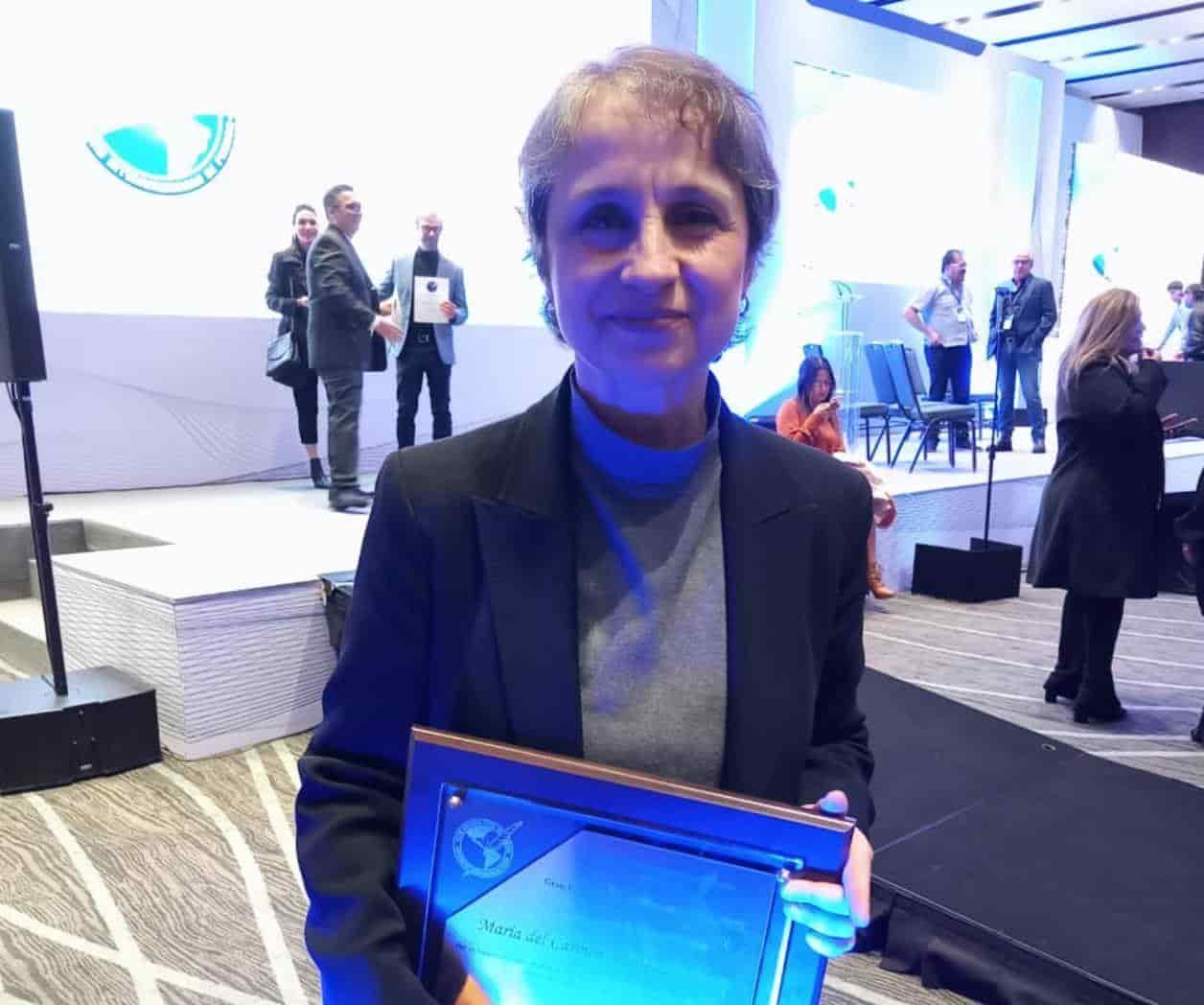 Carmen Aristegui en la SIP: Hay que celebrar el periodismo
